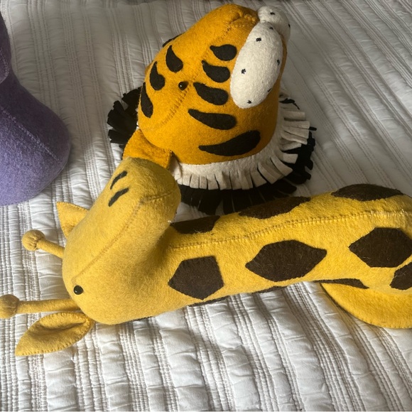 Fiona Walker Wall Mount Animal Heads- Set of 4 - Picture 5 of 7